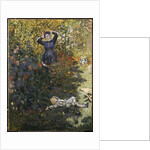 Camille and Jean in the Garden at Argenteuil by Claude Monet