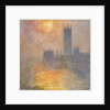 The Houses of Parliament, Sunset, 1904 by Claude Monet