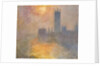 The Houses of Parliament, Sunset, 1904 by Claude Monet