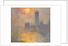 The Houses of Parliament, Sunset, 1904 by Claude Monet