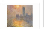 The Houses of Parliament, Sunset, 1904 by Claude Monet