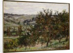 Apple Trees near Vetheuil by Claude Monet