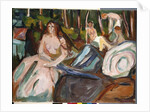 Bathers, 1917 by Edvard Munch