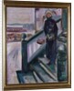 Woman on the Veranda by Edvard Munch