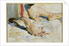 Feet of an Arab, Tiberias by John Singer Sargent