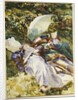 The Green Parasol, c.1910 by John Singer Sargent