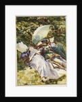 The Green Parasol, c.1910 by John Singer Sargent