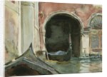 Venetian Canal by John Singer Sargent