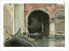 Venetian Canal by John Singer Sargent