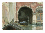 Venetian Canal by John Singer Sargent
