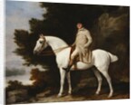 A Gentleman on a Grey Horse in a Rocky Wooded Landscape, 1781 by George Stubbs