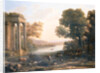 A Pastoral Landscape with Ruined Temple, c.1638 by Claude Lorrain (1600-82)