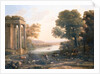 A Pastoral Landscape with Ruined Temple, c.1638 by Claude Lorrain (1600-82)