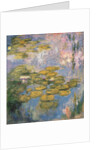 Nymphéas, 1916-19 by Claude Monet