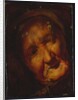 The Head of an Old Woman - A Sketch by Jacob Jordaens