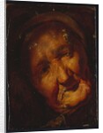 The Head of an Old Woman - A Sketch by Jacob Jordaens