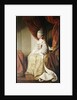 Portrait of Queen Charlotte, full length, seated in robes of state by Joshua Reynolds