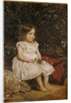 Portrait of Eveline Lees as a child, 1875 by John Everett Millais