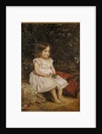 Portrait of Eveline Lees as a child, 1875 by John Everett Millais