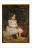 Portrait of Eveline Lees as a child, 1875 by John Everett Millais