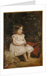 Portrait of Eveline Lees as a child, 1875 by John Everett Millais