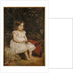 Portrait of Eveline Lees as a child, 1875 by John Everett Millais