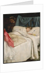 Sleeping, c.1865 by John Everett Millais