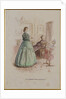Mrs. Gresham and Miss Dunstable: An illustration to 'Framley Parsonage', 1861 by John Everett Millais