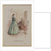 Mrs. Gresham and Miss Dunstable: An illustration to 'Framley Parsonage', 1861 by John Everett Millais