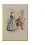 Mrs. Gresham and Miss Dunstable: An illustration to 'Framley Parsonage', 1861 by John Everett Millais