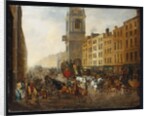 The London-to-Brighton Coach at Cheapside, 18th July 1831 by James Pollard