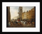 The London-to-Brighton Coach at Cheapside, 18th July 1831 by James Pollard