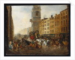 The London-to-Brighton Coach at Cheapside, 18th July 1831 by James Pollard
