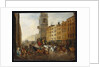 The London-to-Brighton Coach at Cheapside, 18th July 1831 by James Pollard