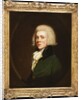 Portrait of Reginald Pearch, half length, in a green jacket and white stock, 1788 by Thomas Beach