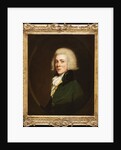 Portrait of Reginald Pearch, half length, in a green jacket and white stock, 1788 by Thomas Beach
