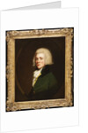 Portrait of Reginald Pearch, half length, in a green jacket and white stock, 1788 by Thomas Beach