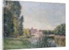 The Loing and the Church at Moret, 1886 by Alfred Sisley