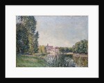 The Loing and the Church at Moret, 1886 by Alfred Sisley