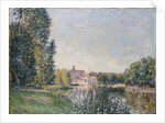 The Loing and the Church at Moret, 1886 by Alfred Sisley