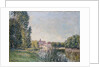 The Loing and the Church at Moret, 1886 by Alfred Sisley