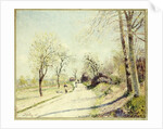 The Road from Veneux to Moret on a Spring Day, 1886 by Alfred Sisley