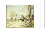The Road from Veneux to Moret on a Spring Day, 1886 by Alfred Sisley