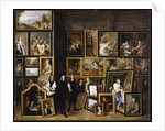Archduke Leopold Wilhelm in his Picture Gallery, with the artist and other figures by David the Younger Teniers