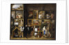 Archduke Leopold Wilhelm in his Picture Gallery, with the artist and other figures by David the Younger Teniers
