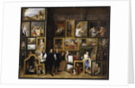 Archduke Leopold Wilhelm in his Picture Gallery, with the artist and other figures by David the Younger Teniers