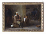 A Peasant Smoking in an inn by David the Younger Teniers