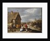 A Milkmaid and a Shepherd Outside a Cottage, late 1640s by David the Younger Teniers