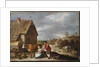 A Milkmaid and a Shepherd Outside a Cottage, late 1640s by David the Younger Teniers