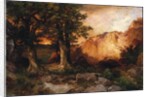 Western Sunset, 1897 by Thomas Moran